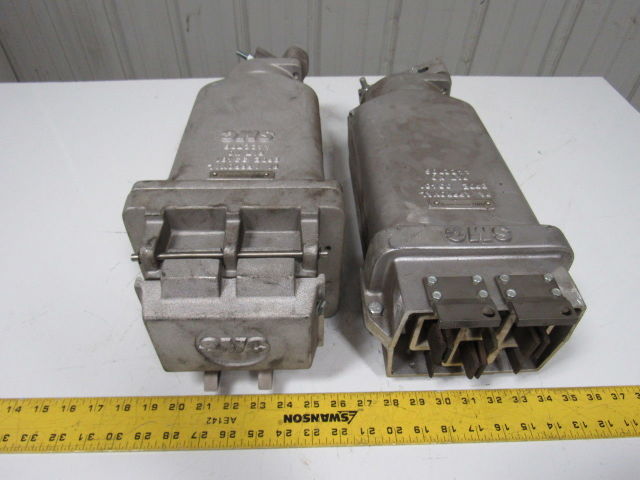 SMC/Line Power Mining Coupler Plug 500A 1000V Low Voltage Male & Female Set of 2