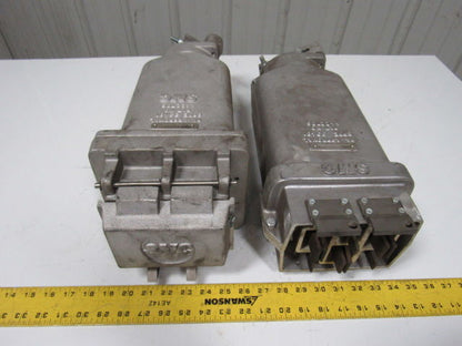 SMC/Line Power Mining Coupler Plug 500A 1000V Low Voltage Male & Female Set of 2