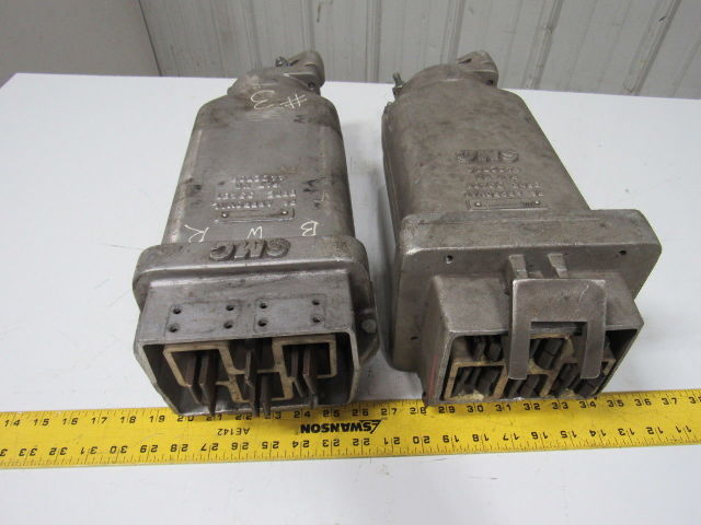 SMC/Line Power Mining Coupler Plug 500A 1000V Low Voltage Male & Female Set of 2