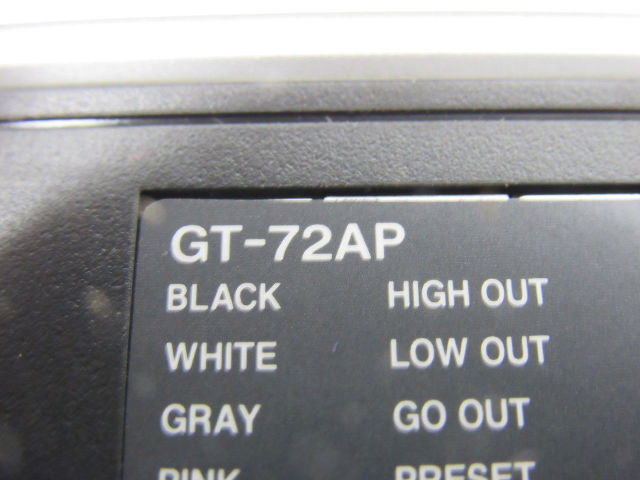 Keyence GT-72AP Amplifier Unit DIN Rail Type
