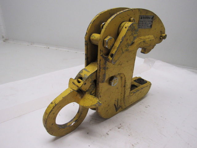 Safety Clamps VL-UNIV SPEC 1 Ton Capacity Vertical Lifting Clamp 3-1/2"-4-1/4"