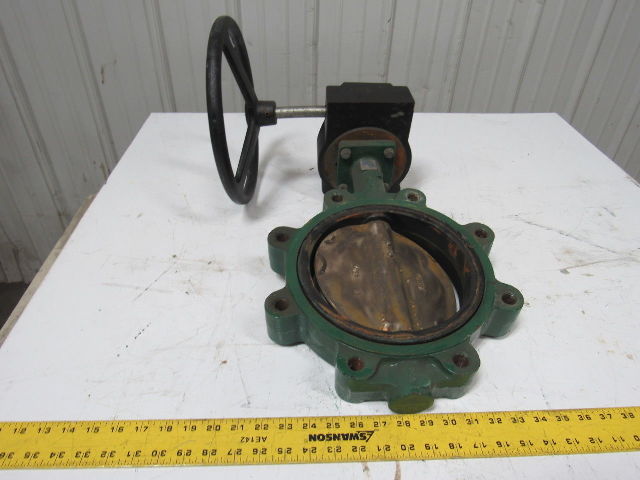 Stockham LG722-BS3E 8" Lug Type Butterfly Valve W/Manual Hand Wheel Actuated