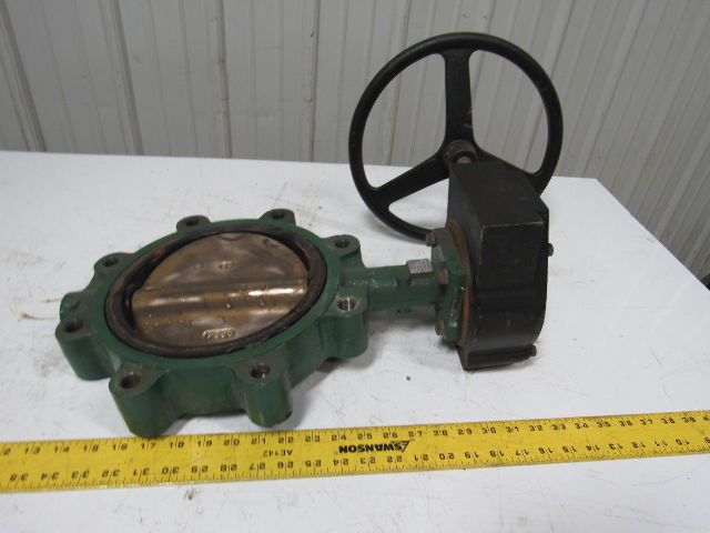 Stockham LG722-BS3E 8" Lug Type Butterfly Valve W/Manual Hand Wheel Actuated