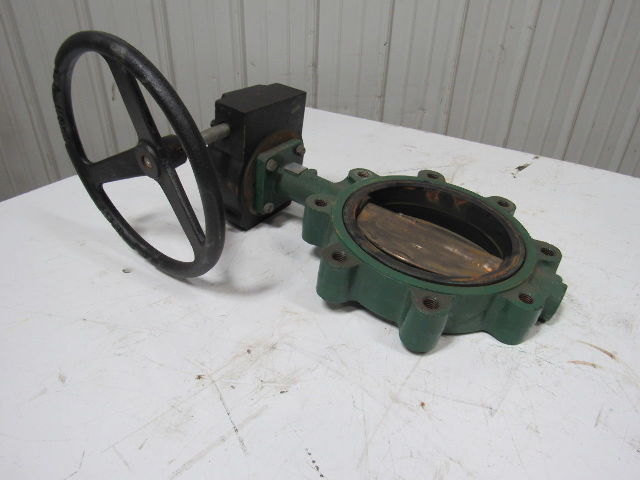 Stockham LG722-BS3E 8" Lug Type Butterfly Valve W/Manual Hand Wheel Actuated