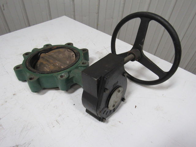 Stockham LG722-BS3E 8" Lug Type Butterfly Valve W/Manual Hand Wheel Actuated