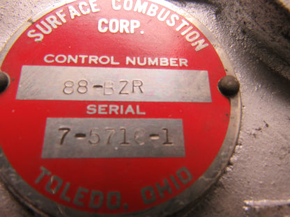 Surface Combustion Corporation 88-BZR Gas Control Regulator 1" NPT