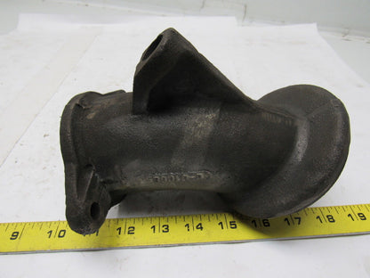 Wheelabrator 6-610685 Feed Spout 2-1/2" Diameter 4-1/2" bolt Center NOS