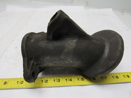 Wheelabrator 6-610685 Feed Spout 2-1/2" Diameter 4-1/2" bolt Center NOS