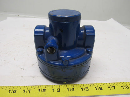 J.D.B. Dense Flow Unknown 1"NPT Regulator Jet Blue