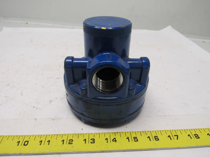 J.D.B. Dense Flow Unknown 1"NPT Regulator Jet Blue