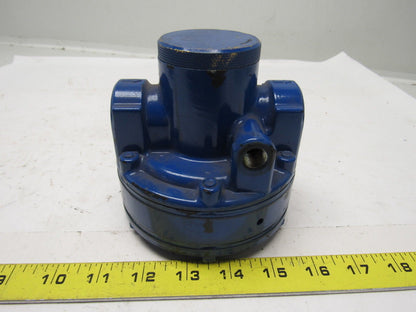 J.D.B. Dense Flow Unknown 1"NPT Regulator Jet Blue
