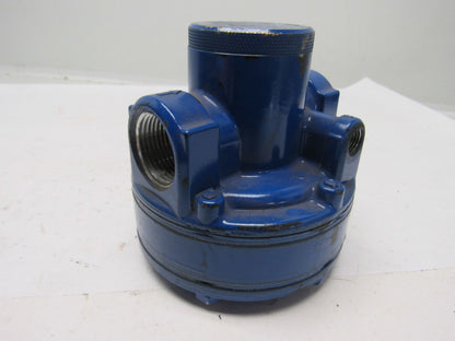 J.D.B. Dense Flow Unknown 1"NPT Regulator Jet Blue