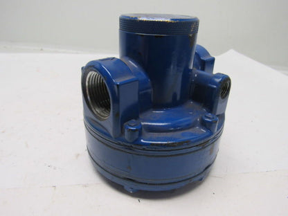 J.D.B. Dense Flow Unknown 1"NPT Regulator Jet Blue