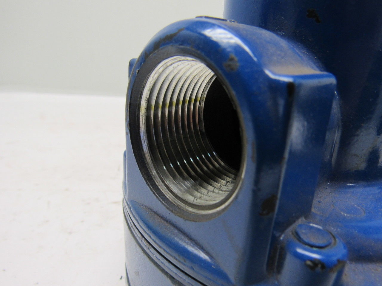 J.D.B. Dense Flow Unknown 1"NPT Regulator Jet Blue