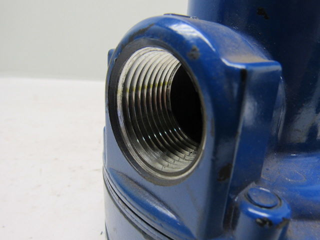 J.D.B. Dense Flow Unknown 1"NPT Regulator Jet Blue