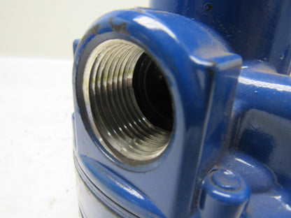 J.D.B. Dense Flow Unknown 1"NPT Regulator Jet Blue
