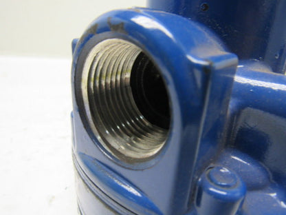 J.D.B. Dense Flow Unknown 1"NPT Regulator Jet Blue