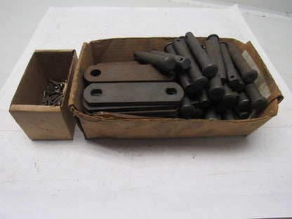 Rex Rexnord A-111-WS Engineered Chain Cottered 4-3/4" Pitch Lot of 115 misc pcs