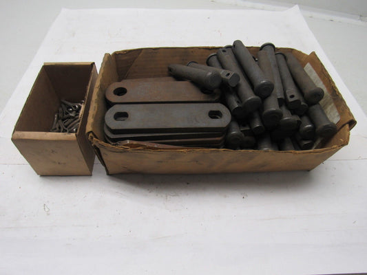 Rex Rexnord A-111-WS Engineered Chain Cottered 4-3/4" Pitch Lot of 115 misc pcs