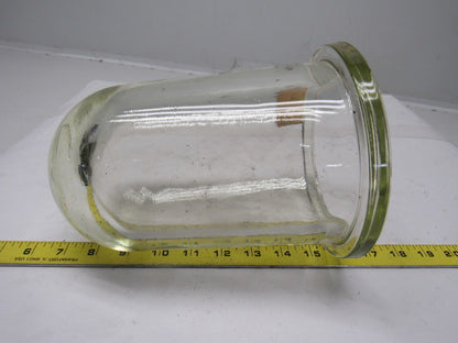 W.W. Sly MFG. Vintage Industrial Explosion Proof Pyrex Glass Light Globe