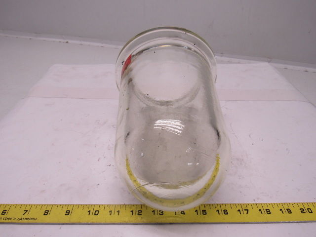 W.W. Sly MFG. Vintage Industrial Explosion Proof Pyrex Glass Light Globe