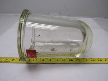 W.W. Sly MFG. Vintage Industrial Explosion Proof Pyrex Glass Light Globe