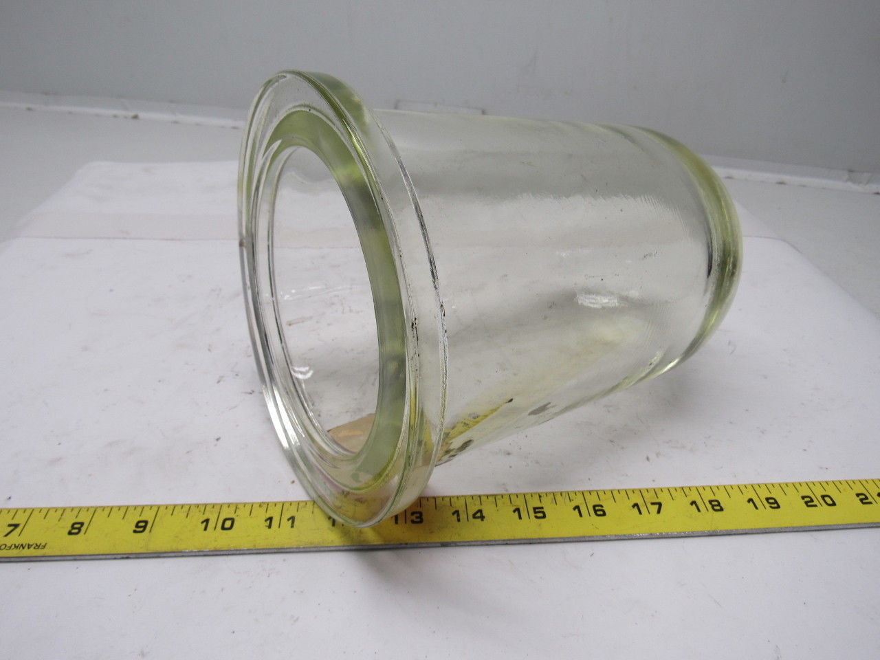 W.W. Sly MFG. Vintage Industrial Explosion Proof Pyrex Glass Light Globe