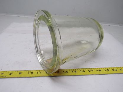 W.W. Sly MFG. Vintage Industrial Explosion Proof Pyrex Glass Light Globe