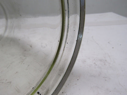 W.W. Sly MFG. Vintage Industrial Explosion Proof Pyrex Glass Light Globe