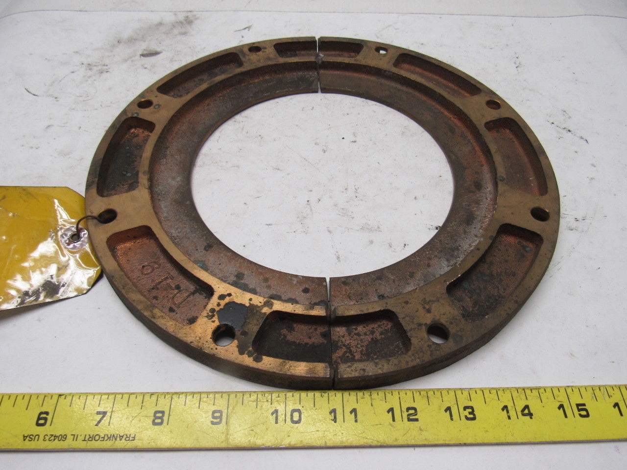 Simplicity Bronze Slinger Bearing Shield For Shakeouts Serial # 510-SODE-2-155