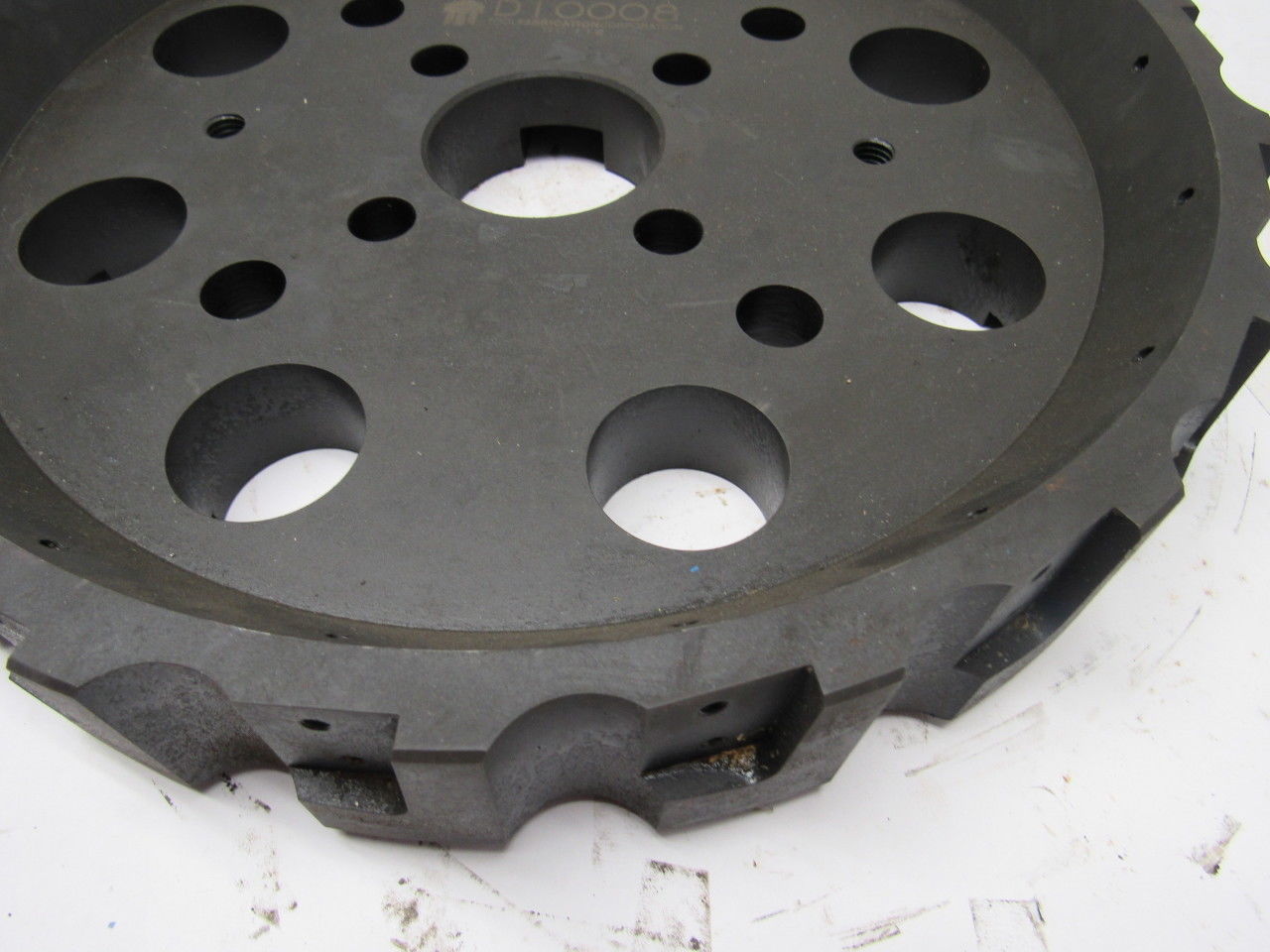 Tool Fabrication Corporation D10008 14" Shell Face Mill 2-1/2" Arbor Hole