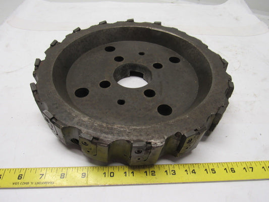 Ingersoll 6K2K12L50 12" Shell Face Mill 2-1/2" Arbor Hole W/16 Inserts