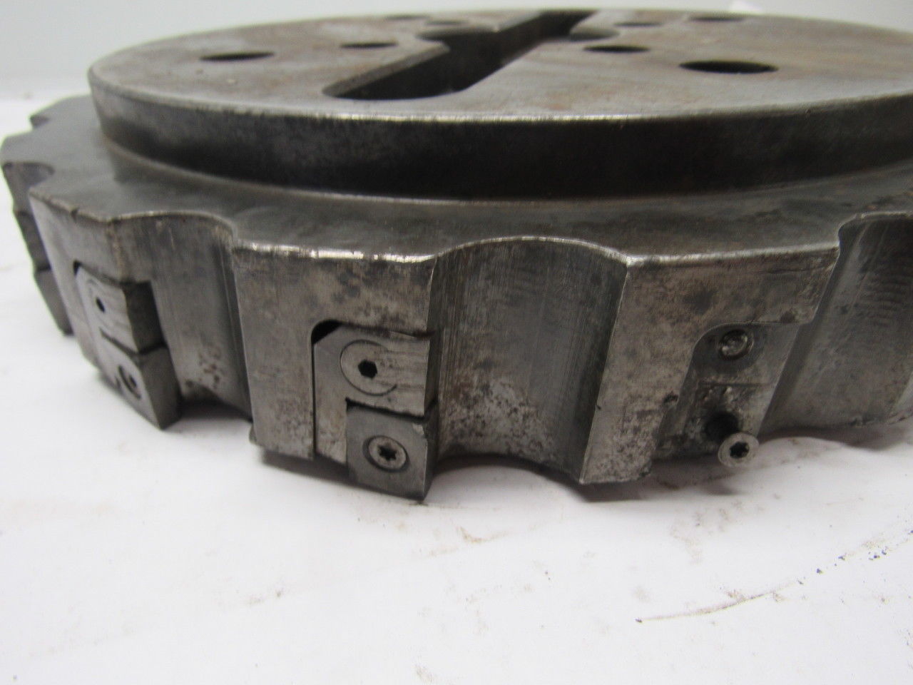 Ingersoll 6K2K12L50 12" Shell Face Mill 2-1/2" Arbor Hole W/16 Inserts