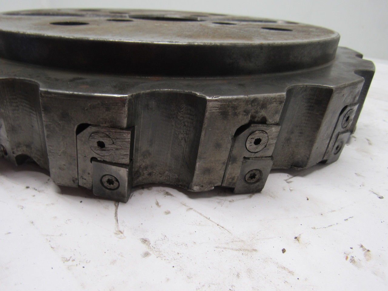 Ingersoll 6K2K12L50 12" Shell Face Mill 2-1/2" Arbor Hole W/16 Inserts