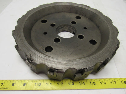 Ingersoll 6K2K12L50 12" Shell Face Mill 2-1/2" Arbor Hole W/16 Inserts