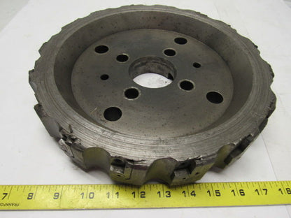 Ingersoll 6K2K12L50 12" Shell Face Mill 2-1/2" Arbor Hole W/16 Inserts