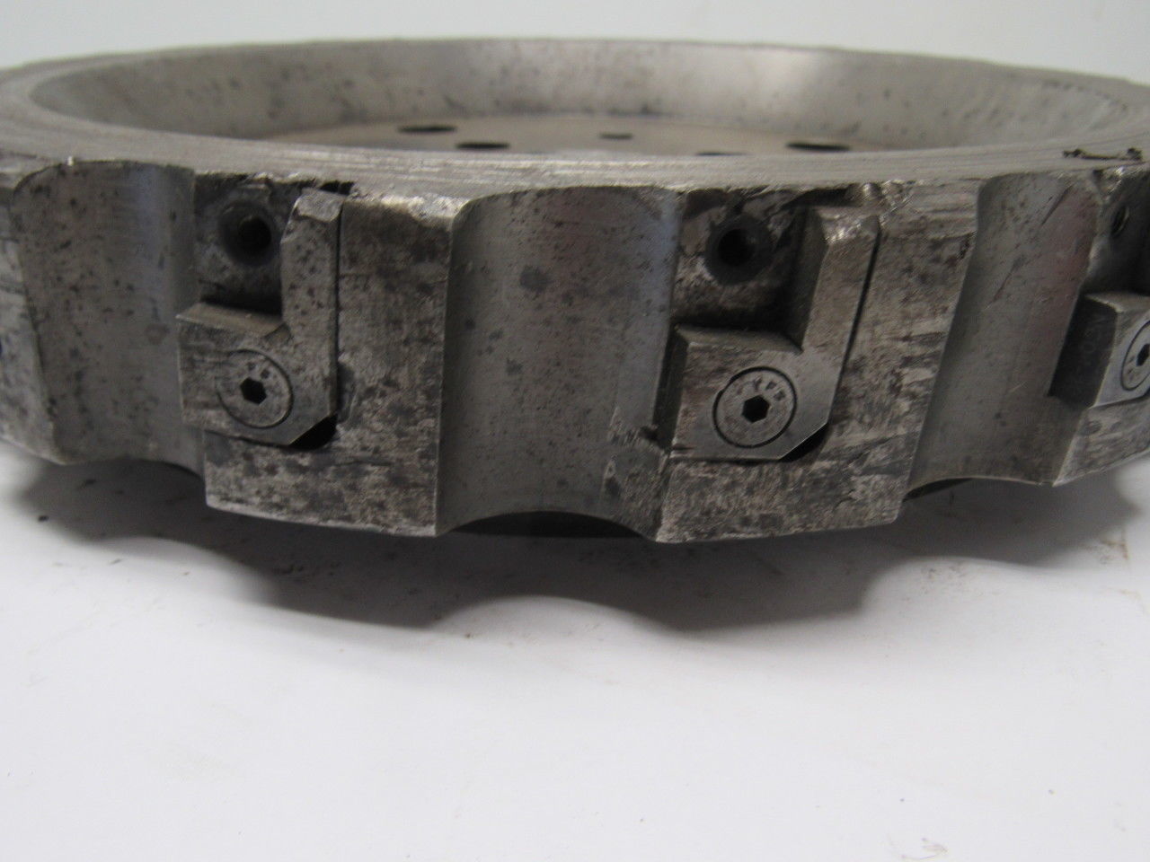 Ingersoll 6K2K12L50 12" Shell Face Mill 2-1/2" Arbor Hole W/16 Inserts