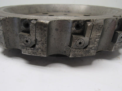 Ingersoll 6K2K12L50 12" Shell Face Mill 2-1/2" Arbor Hole W/16 Inserts