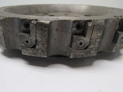 Ingersoll 6K2K12L50 12" Shell Face Mill 2-1/2" Arbor Hole W/16 Inserts