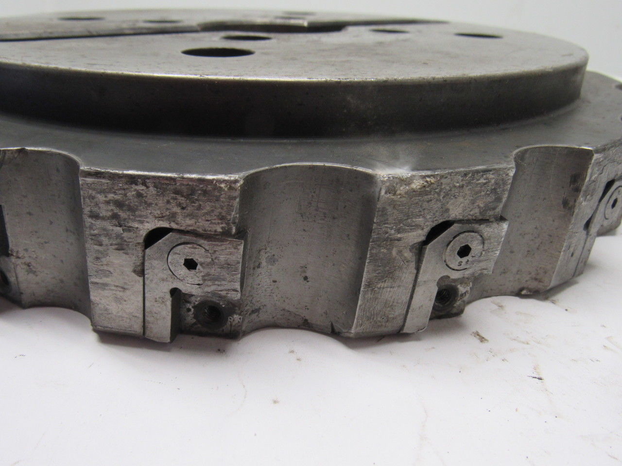 Ingersoll 6K2K12L50 12" Shell Face Mill 2-1/2" Arbor Hole W/16 Inserts
