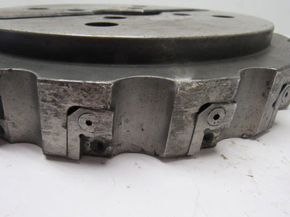 Ingersoll 6K2K12L50 12" Shell Face Mill 2-1/2" Arbor Hole W/16 Inserts