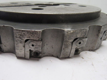 Ingersoll 6K2K12L50 12" Shell Face Mill 2-1/2" Arbor Hole W/16 Inserts