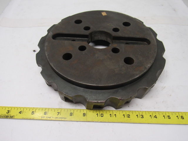 3023092 12" Shell Face Mill 2-1/2" Arbor Hole W/16 Inserts
