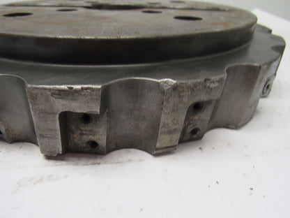 3023092 12" Shell Face Mill 2-1/2" Arbor Hole W/16 Inserts