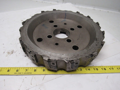 Ingersoll 6K2K12R50 12" Shell Face Mill 2-1/2" Arbor Hole W/16 Inserts