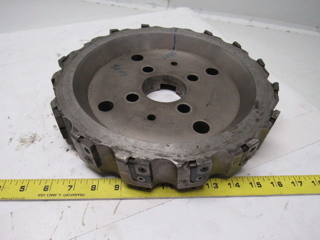 Ingersoll 6K2K12R50 12" Shell Face Mill 2-1/2" Arbor Hole W/16 Inserts