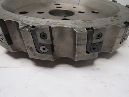 Ingersoll 6K2K12R50 12" Shell Face Mill 2-1/2" Arbor Hole W/16 Inserts