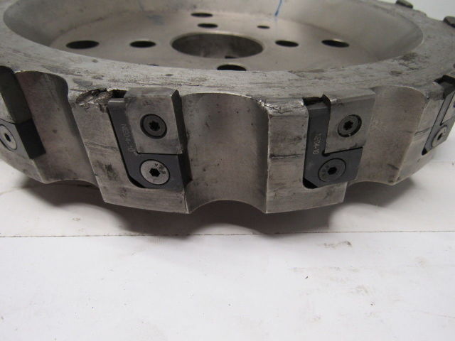 Ingersoll 6K2K12R50 12" Shell Face Mill 2-1/2" Arbor Hole W/16 Inserts