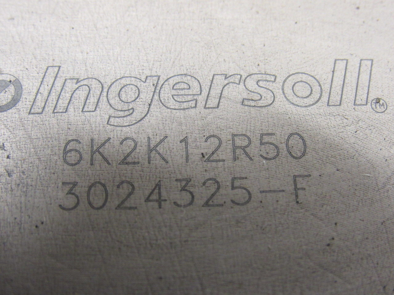 Ingersoll 6K2K12R50 12" Shell Face Mill 2-1/2" Arbor Hole W/16 Inserts