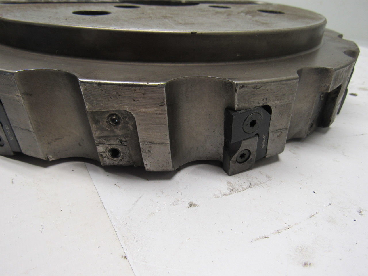 Ingersoll 6K2K12R50 12" Shell Face Mill 2-1/2" Arbor Hole W/16 Inserts